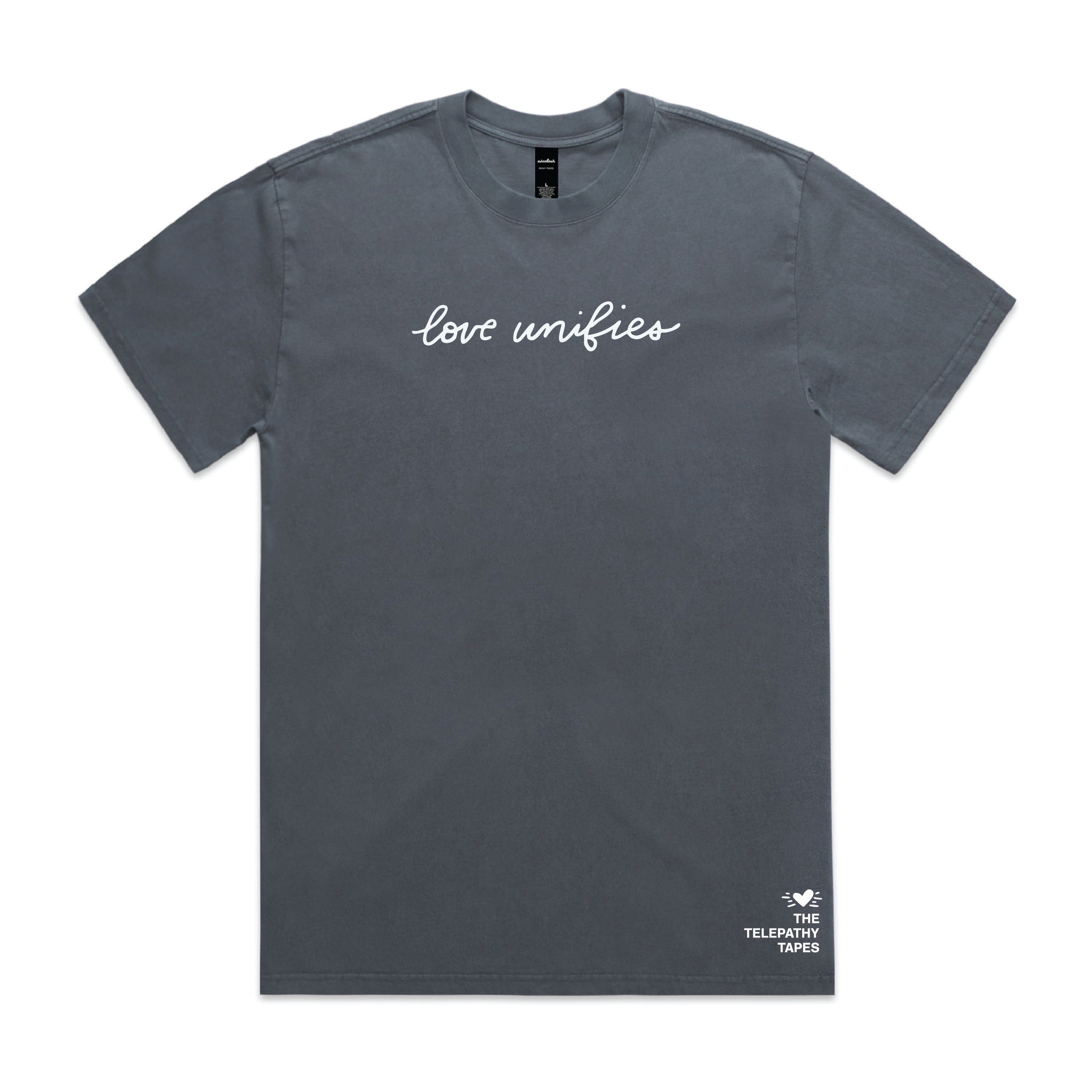 Love Unifies Tee - Grey